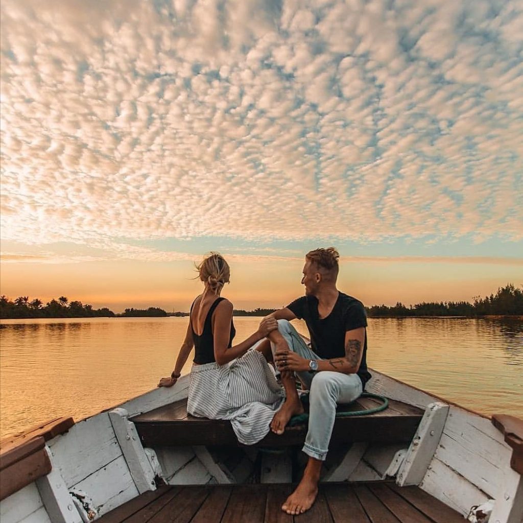 Sunset Boat Trip on Thu Bon River in Hoi An